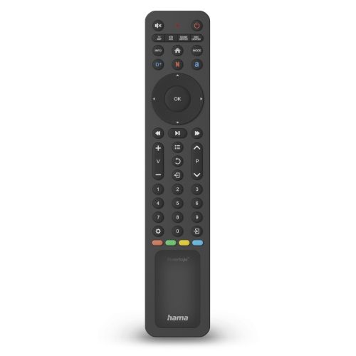 Hama Light Powered Universal IR Remote, Control for Over 1,000 Devices, Control 8 Devices, App Buttons, 10m Range *Powered by any light* Hama Light Powered Universal IR Remote, Control for Over 1,000 Devices, Control 8 Devices, App Buttons, 10m Range *Powered by any light*